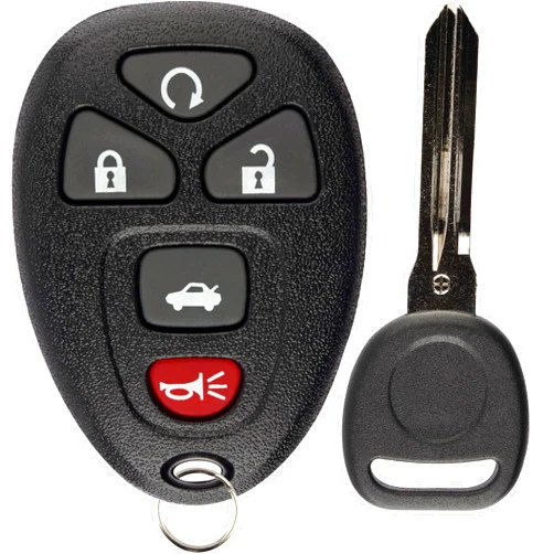 KeylessOption Keyless Entry Remote Control Car Key Fob Replacement for 22733524 with Key