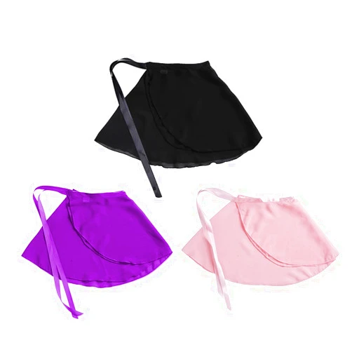 kilofly 3pc Girls Ballerina Sheer Wrap Ballet Tutu Dress Dance Skirts Value Pack