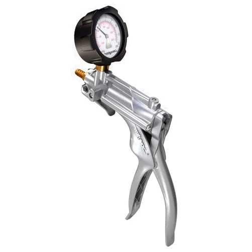 Mityvac MV8510 Silverline Elite Automotive Brake/Clutch Bleeding, Diesel Fuel Priming and Vacuum/Pressure Testing Hand Pump, Ergonomic Design, Zinc-aluminum Die Cast, Dual Converter, 2