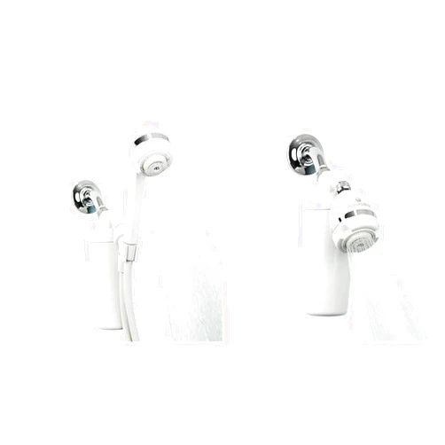 Aquasana Shower Water Filter System Max Flow Rate w/Handheld Wand - Filters Over 90% & Shower Water Filter System Max Flow Rate w/Adjustable Shower Head - Filters Over 90%
