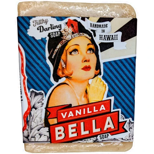 FILTHYFARMGIRL.COM Filthy Farmgirl Vanilla Bella All Natural Soap Bar, White, 5 Ounce , 1 Count