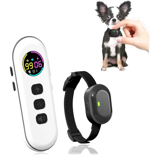 Chupolik Ultra-Small Dog Shock Collar, Ultra-Light & Thin Dog Training Collar with 1300ft Remote, Tailored for Small Dogs 5-15lbs & Medium Dogs, 198-Level Precise Control, Waterproof, Rechargeable (DeepBlack)