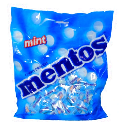 Mentos Mint 150 Single Serve Pillow Packs 405g 14.3oz Large Bag