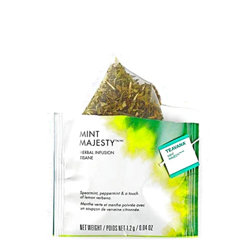 Teavana Starbucks Teavana Tea Sachets (Mint Majesty Herbal, Pack of 24 Sachets)
