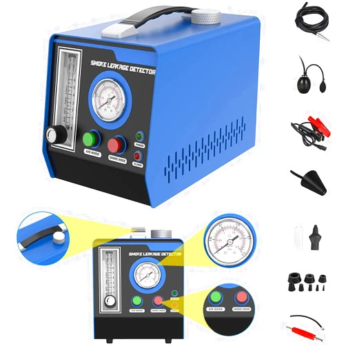 Autory EVAP Smoke Machine, Smoke Leak Detector Automotive with Dual-Mode, Automotive Smoke Machine Fuel Diagnostic Detector, 12V Fuel Pipes Diagnostic Tester for Cars Motorcycles Trucks Boats