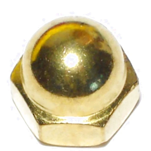 Hard-to-Find Fastener 014973122492 Acorn Cap Nuts, 1/4-20, Piece-20