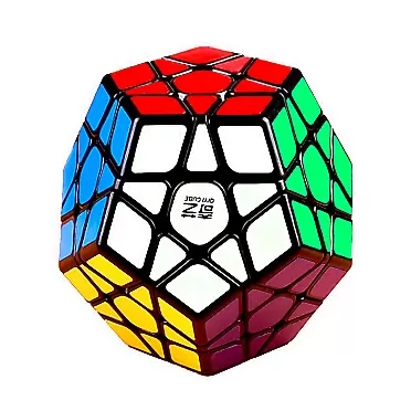IRRDFO Megaminx Speed Cube, Pentagonal Dodecahedron Cube Puzzle Toy (Qiheng Black)
