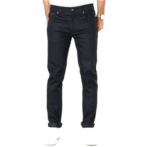 Nudie Jeans Men's Grim Tim Jean in Black Ring