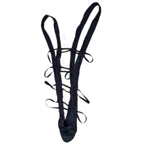 KKMALL Men's Sexy Mankini Costume Suspender Borat Style V Sling StretchSwimsuit Swimwear Thong Underwear Bodysuit (Black)