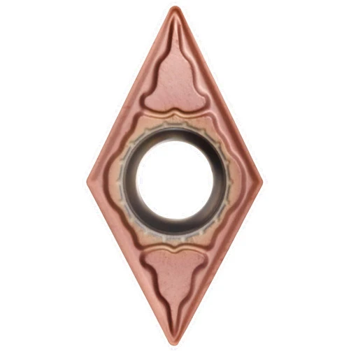 Sandvik Coromant CoroTurn 111 Carbide Turning Insert, DPMT, 55 Degree Diamond, MM Chipbreaker, GC1125 Grade, Multi-Layer Coating, DPMT 3(2.5)1-MM, 3/8