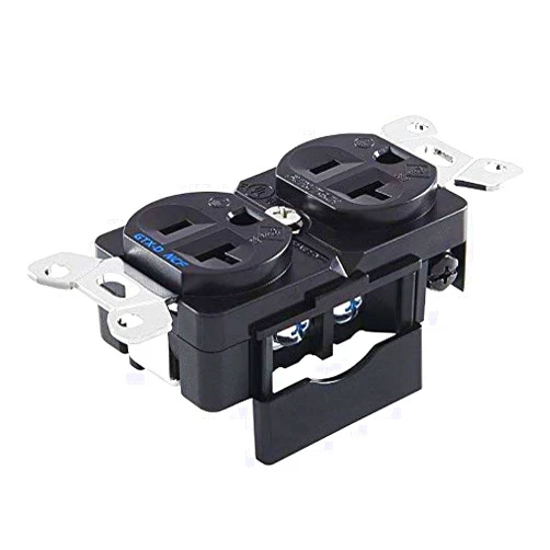 Furutech GTX-D NCF(R) Ultimate Nano-Crystal Rhodium-Plated AC Duplex Receptacle