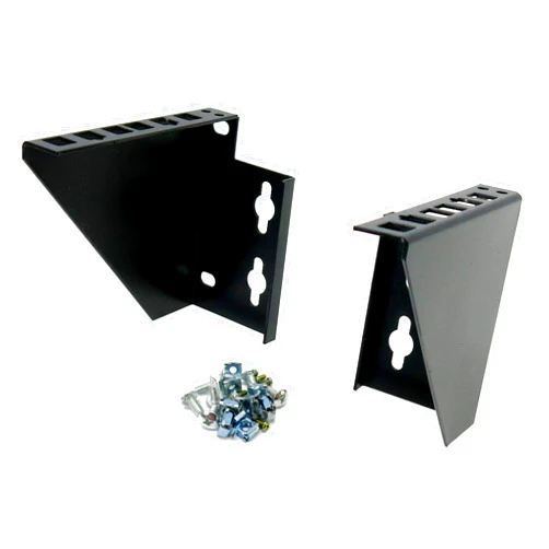 CNAweb 2U 19-Inch Steel Wall or Relay Rack Mountable Simple Vertical Rack and Server Rack