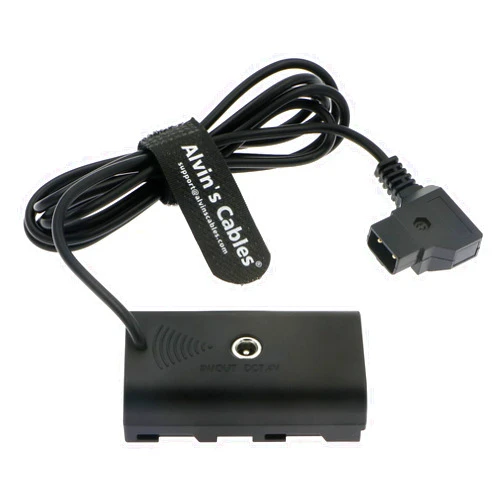 Alvin's Cables D-tap to F550 Dummy Battery Power Cable for Sony NP-F550| F770| F570| F970 Atomos Ninja V Monitor 1.5M