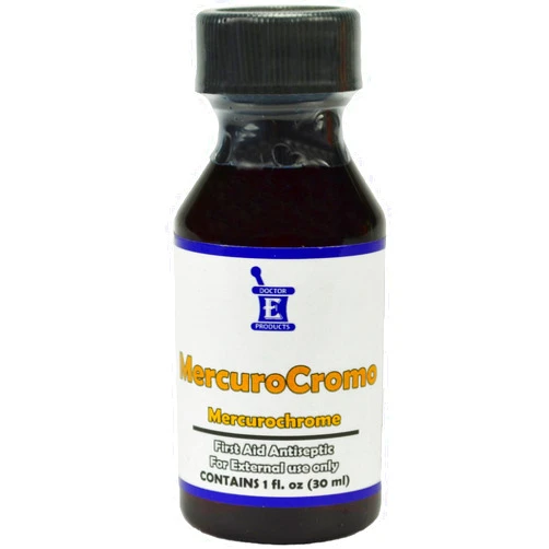 ELP ESSENTIAL Mercurochrome Antiseptic Mercuro Cromo 1oz