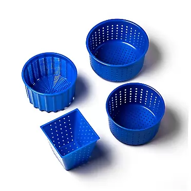 Hozprom Cheese Molds Manufacturer Cheese making Cheese Molds Set Original HOZPROM Cheesemaking Cheese making kit Ricotta Molde para queso Basket mold Cheese rennet Cheese making rennet Goat Cheese making mold Rennet | 0.88-1.55 lbs