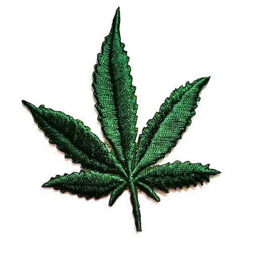 NiPitShop Cartoon Patch Nipitshop Patches Dark Green Pot Leaf Marijuana Boho Hippie Retro Weed Cartoon Kids Patch Embroidered Iron On Patch for Clothes Backpacks T-Shirt Jeans Skirt Vests Scarf Hat Bag