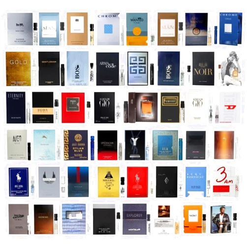 Cologne 11 Designer Samples Vials For Men