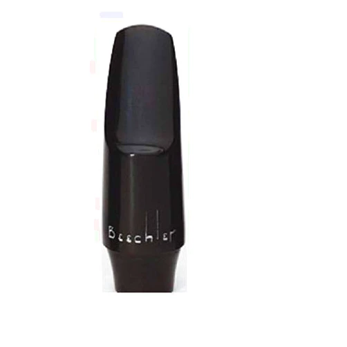 BEECHLER Black Alto Sax Medium Bore Mouthpiece, 5S - Short Facing - BL11