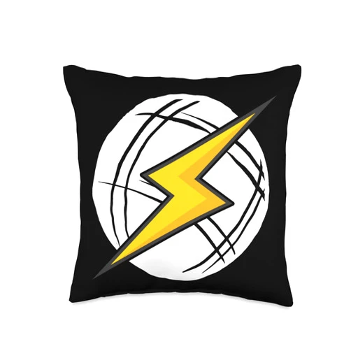 Boule Set Accessories Boules And Petanque Designs Power Bouler Outfit Kugeln Petanque Boule Throw Pillow, 16x16, Multicolor