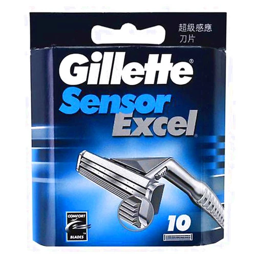 Gillette Sensor Excel-50 Count (5 x 10)
