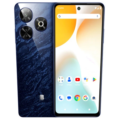 BLU G84 | 2024 | 3-Day Battery | Unlocked | 6.8” FHD+ Infinity Dot Display | 256GB | Triple 50MP Camera | NFC | US Version | US Warranty | Blue