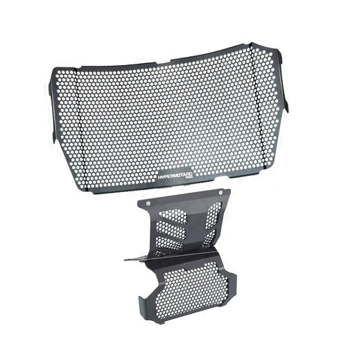 YXELL for Ducati Hypermotard 950 RVE 2020 2021 Motorcycle Radiator Guard Grill Oil Cooler Cover Engine Guard Protector Hypermotard 950 Radiator Cover Guard (Color : 3, Size : One Size)