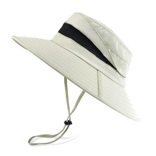 EINSKEY Men's Sun Hat, Rain Waterproof UV Protection Wide Brim Bucket Hat for Beach Travel Golf Safari Garden Fishing Hiking
