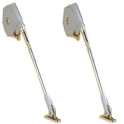 RUYUFE Lid Stay Soft Down Support Hinge Slow Drop Leaf of Cabinets Slowly Open Drop Leaf Pack of 2