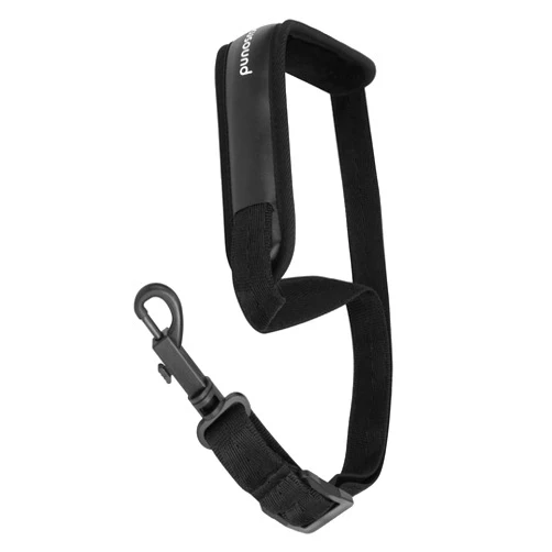 Focusound Upgraded Length Tenor Saxophone Neck Strap Soft Sax Leather Strap Padded for Alto and Tenor Saxophone