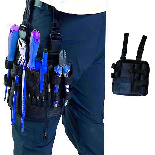 Generic Holster Z Tool Pouch, Holster Z 2.0 Tool Pouch, Electrician Tool Pouch, Holster Z Leg Tool Pouch with Belt Clip, Holster Z 2.0 para Herramientas, Tool Bag for Leg