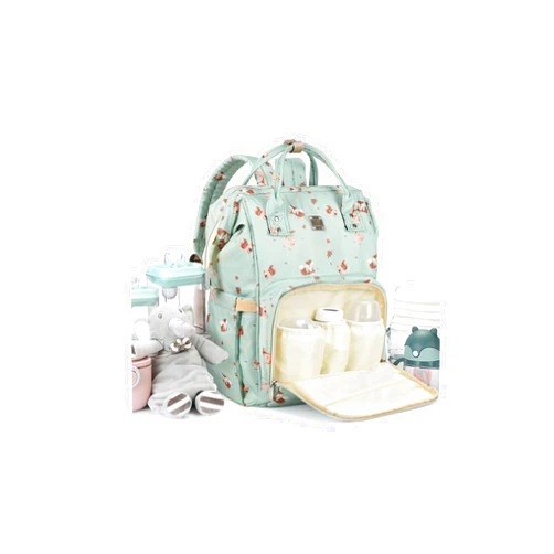 CAMILLEMMA Diaper Bags Backpack for Mom Dad Baby Care Bag Maternity Nappy Bags for Boys Girls Large Green Pañaleras para bebe Baby Changing Bag Large Capacity Waterproof Multifunction Travel Backpack