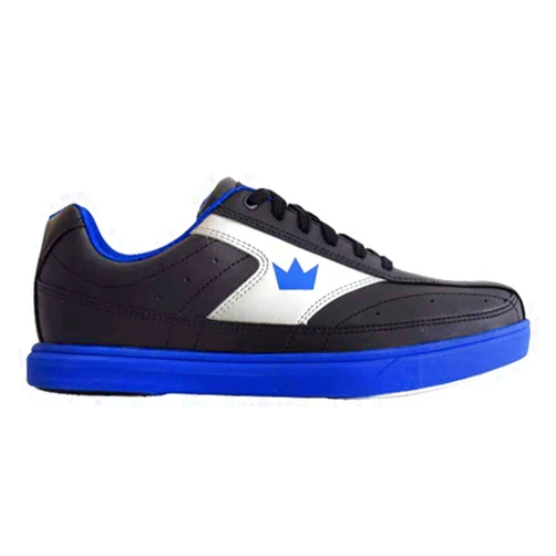 Brunswick Bowling Products Mens Renegade Bowling Shoes- M US, Black/Royal, 15