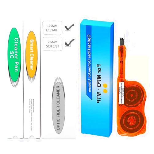 Duogalia 3 PCS Fiber Cleaner Fiber Optic Tools Cleaning Pen for SC/ST/FC & LC/MU & MPO/MTP Connector, Fiber End Face Cleans & Optical Connector Cleans