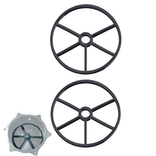 Generic SPX0715D Multiport Valve Gasket Parts Compatible with 2-Inch Multi-Port SP715 & SP716 Series Valves, Black