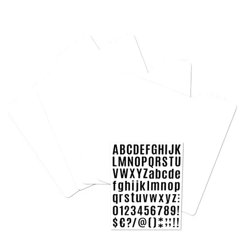 Tutata 12 Inches LP Divider with Alphabet Labels, 12