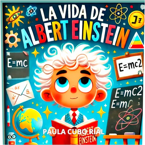 Paula Cubo Rial La vida de Albert Einstein: El Gran Libro: Descubre la Vida de Albert Einstein: El Genio de la Física - Libro Infantil Educativo sobre Ciencia, Historia y Grandes Inventos (Spanish Edition)