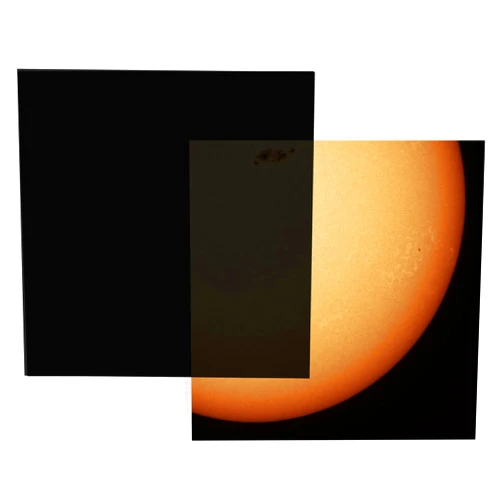 Gravitis AstroSnap: DIY Solar Filter Sheet Variants for Enhanced Sun Photography with Telescopes, Binoculars and Cameras - ISO 12312-2 Compliant, AAS Recognized (8x8 Inches)