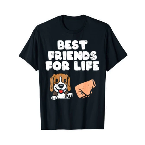BoredKoalas Beagle Shirts Dog Lover Owner Gifts Best Friends For Life Beagle Cute Dog Lover Pet Owner Gift Men Women Kids T-Shirt
