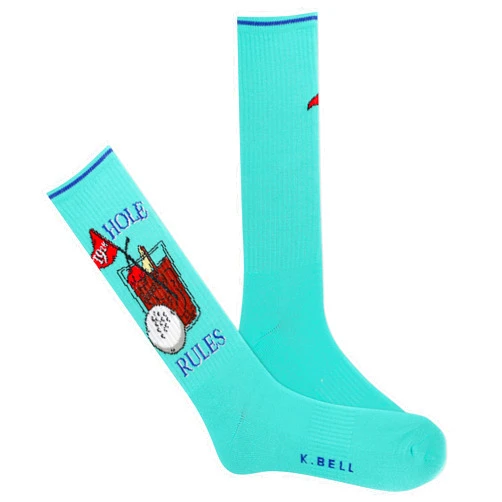 K. Bell K.Bell Black Label Men's Buck You Crew Socks