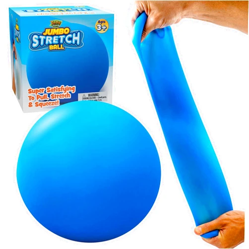 YoYa Toys Squeeze Ball Fidget Toy | Sensory Fidget Stretch Ball for Anxiety, Stress, Anger Management, Hand Strength, Occupational Therapy | Colorful Stress Ball for Kids & Adults