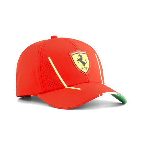 PUMA Scuderia Ferrari 2024 Team Cap Burnt Red One Size Fits Most