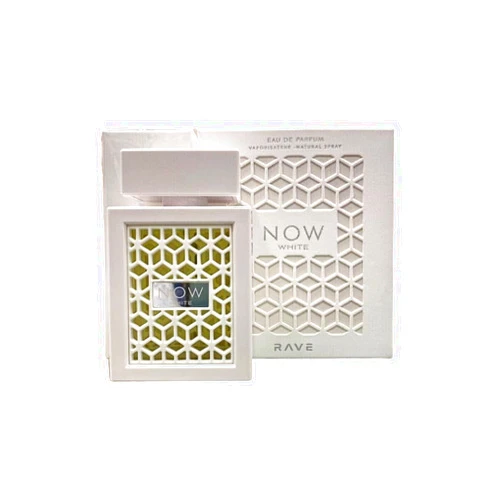 LATTAFA RAVE Now White Eau de Parfum Spray for Unisex, 3.4 Ounce