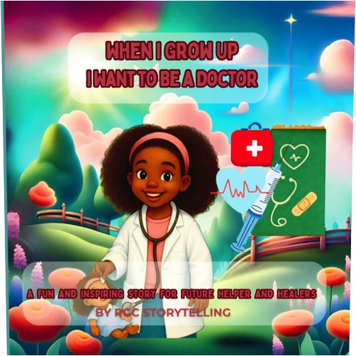RGC Storytelling When I Grow Up, I Want to Be a Doctor: A Motivational Career Book for Curious Kids Who Want to Help Others (When I Grow Up: Big Dreams for Little Readers, Imagine, Learn, Become!)