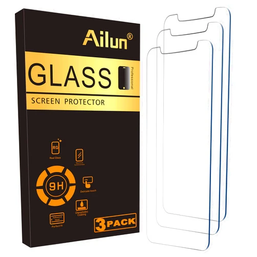 Ailun Glass Screen Protector for iPhone 12 mini 2020 [5.4 Inch] 3Pack Tempered Glass