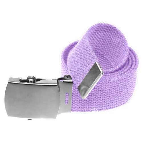 Jackster Inc Jackster Ratchet Slide Web Belt, Military Style with Silver Metal Buckle, Adjustable