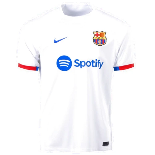 Nike 2023-2024 Barcelona Away Football Soccer T-Shirt Jersey (Kids)