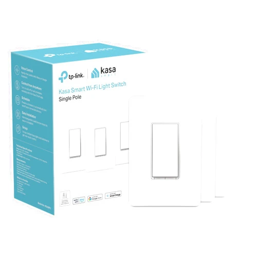 Kasa Smart Light Switch HS200P3, Single Pole, Needs Neutral Wire, 2.4GHz Wi-Fi Light Switch Works with Alexa and Google Home, UL Certified, No Hub Required, 3 Count -Pack of 1 , White