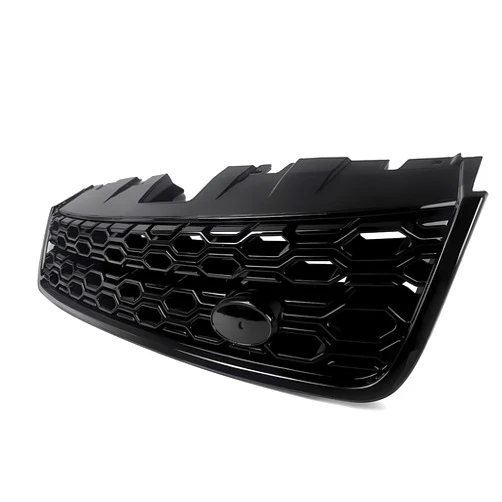 YILINGYI Gloss Black ABS Front Racing Grill Compatible with Discovery Sport 2016 2017 2018 2019