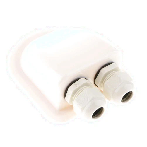 AAGAZA Ronyme ROOF White Cable Entry Gland Solar Panel Aerial Motorhome Camper, White, 7/213 (Color : Branco, Size : 1)