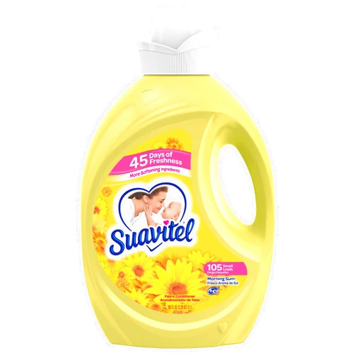 Suavitel Fabric Softener, Morning Sun, 105 oz (Pack of 4)